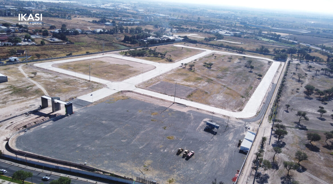 Terrenos en Parque Industrial en Venta