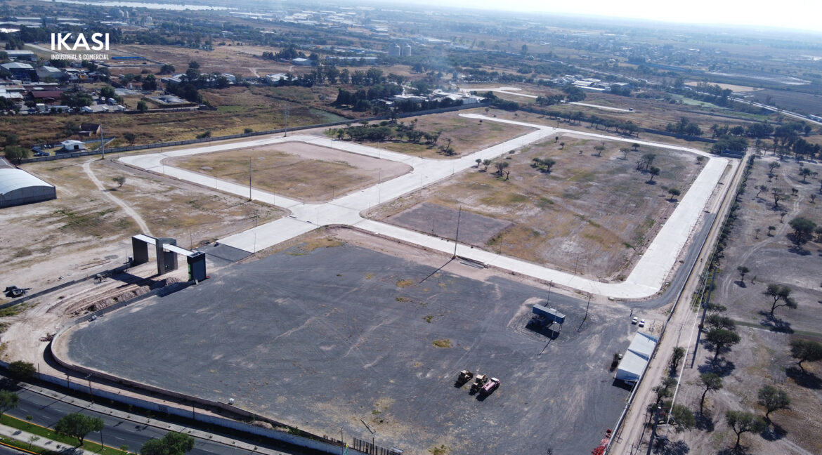 Terrenos en Parque Industrial en Venta